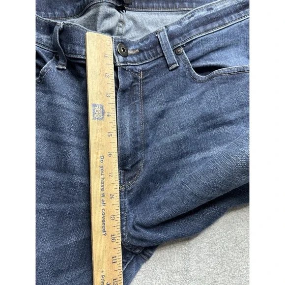 Paige Jeans Adult 36x31 Blue Denim Federal Slim Straight Stretch Normcore Mens
